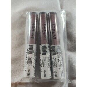 3 Pack Honest Beauty Liquid Lipstick Forever Avocado Oil 0.12 fl oz